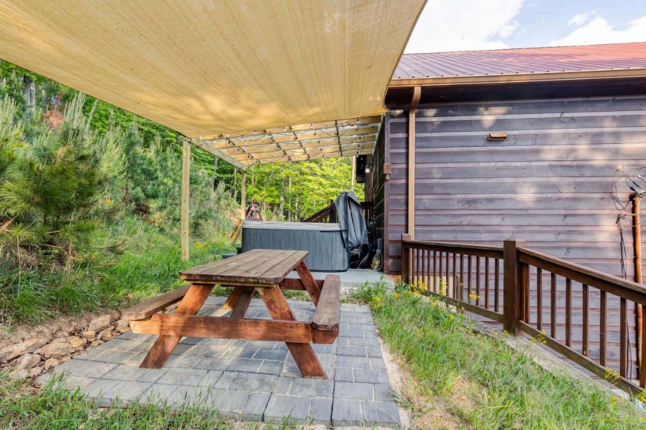 Trout N' About Your Blue Ridge Mountains Retreat, Hot Tub + Game Room! Ellijay Exterior photo
